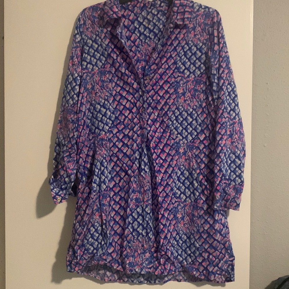 EUC lilly pulitzer lillith tunic dress